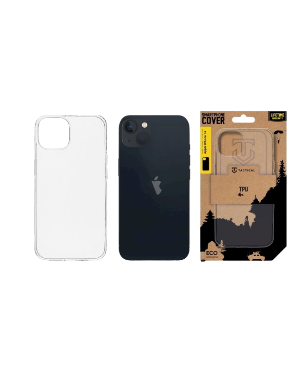 Tactical TPU Cover Защитный чехол для Apple iPhone 14 / прозрачный