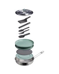 Stanley Wildfare Core Fry Pan Cookset Походный Набор Для Приготовления Пищи 0.94L Blue Gray / Dark Gray