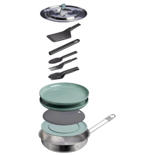 Stanley Wildfare Core Fry Pan Cookset Походный Набор Для Приготовления Пищи 0.94L Blue Gray / Dark Gray
