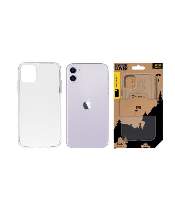 Tactical TPU Cover Защитный чехол для Apple iPhone 11 / прозрачный