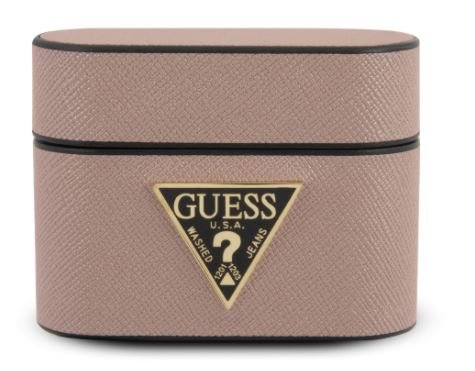 Guess GUACAPVSATMLPI Saffiano Чехол для Airpods Pro Розовый