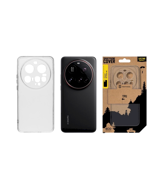 Tactical TPU Cover Защитный чехол для Xiaomi 15 Ultra 5G / прозрачный