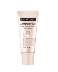 Maybelline Affinitone Hydrating Тональный Крем 03 Light Sand Beige 30ml