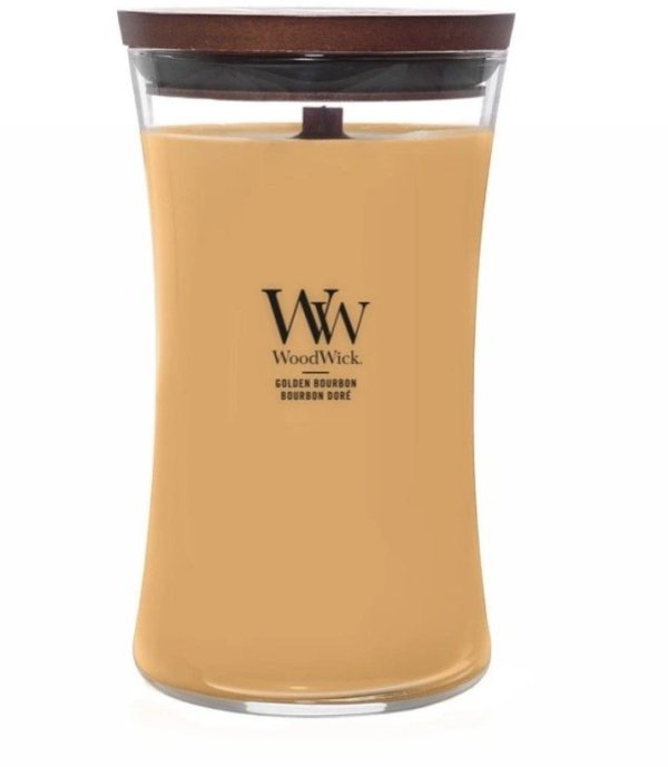 Woodwick Golden Bourbon Ароматическая Свеча 609,5g Woodwick Golden Bourbon Ароматическая Свеча 609,5g
