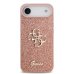 Дополнительное изображение книги «Guess PU Fixed Glitter 4G Metal Logo Case Защитный чехол для iPhone Air / розовый»