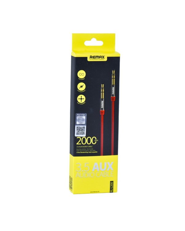 Дополнительное изображение книги «Remax RL-L200 Премиум AUX провод 3.5 mm -> 3.5 mm 2m»