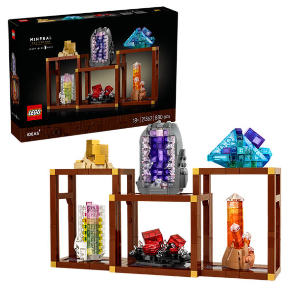 LEGO 21362 Mineral Collection Конструктор
