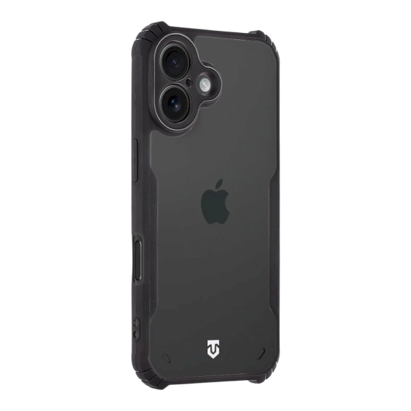 Tactical Quantum Stealth Cover Защитный чехол для Apple iPhone 16 / прозрачный/чёрный