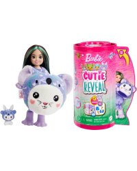 Barbie Chelsea Cutie Reveal Costume Cuties Series Bunny in Koala Кукла