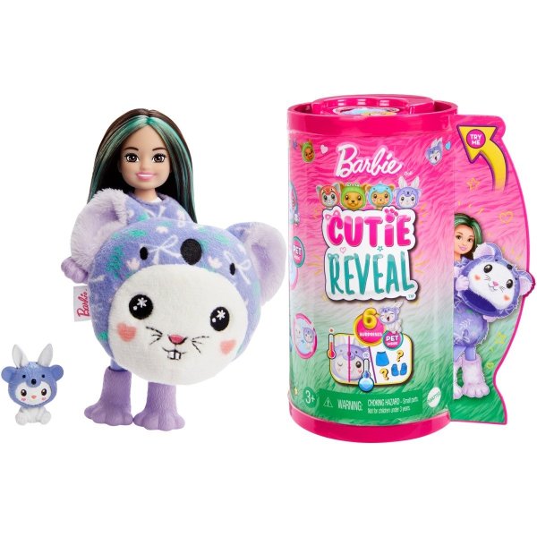 Barbie Chelsea Cutie Reveal Costume Cuties Series Bunny in Koala Кукла