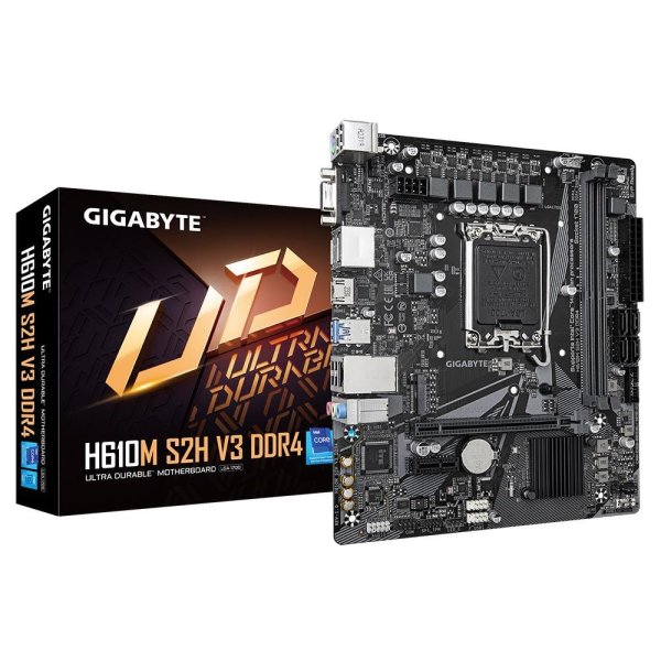 Gigabyte H610M S2H V3 DDR4 Материнская Плата