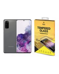 Mocco Full Glue 5D Signature Edition Tempered Glass Защитное стекло для экрана Samsung Galaxy S20 Черное