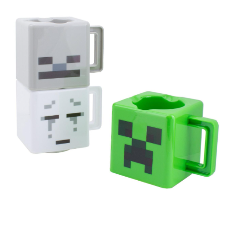 Обложка книги «Paladone Minecraft Комплект из 3 кружек»