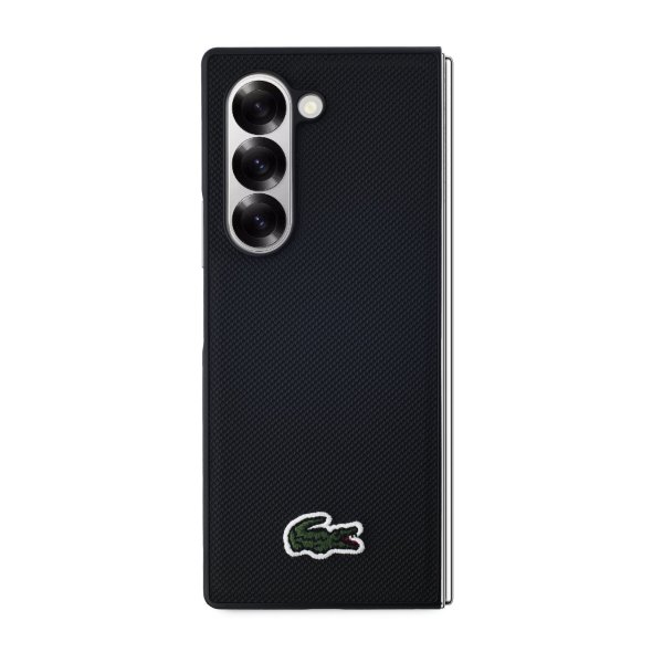 Lacoste Iconic Petit Pique Woven Logo MagSafe Чехол для Samsung Galaxy Z Fold 6 Lacoste Iconic Petit Pique Woven Logo MagSafe Чехол для Samsung Galaxy Z Fold 6