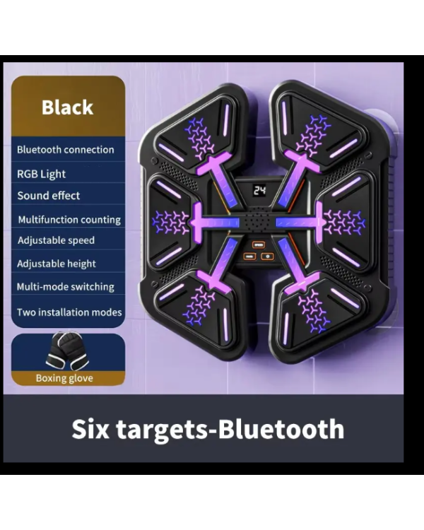 RoGer BOX1 Электронная настенная панель для бокса с Bluetooth и RGB-подсветкой