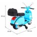 Vespa Scooter Детский электроскутер Синий