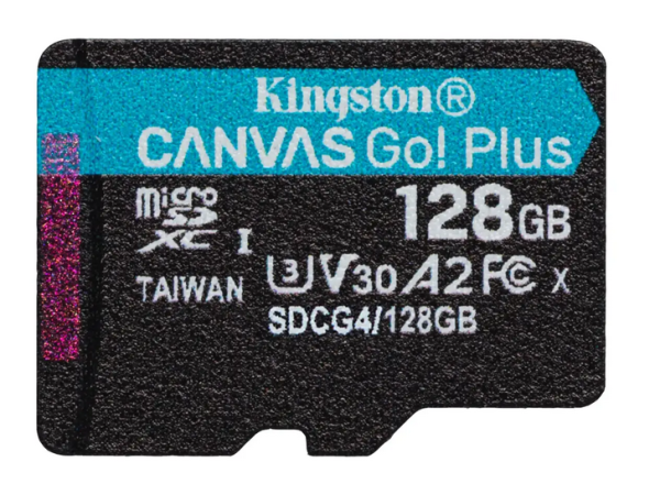 Kingston Canvas Go Plus MicroSDXC Карта памяти 128GB