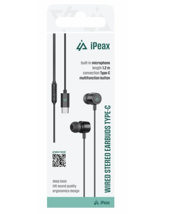 iPeax Wired Наушники USB-C