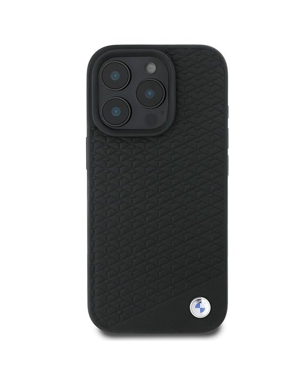 BMW Sign Leather Diamond Metal Logo MagSafe Чехол для Apple Apple iPhone 16 Pro Max