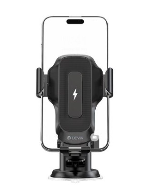 Devia EA497 Автомобильный держатель с беспроводным индуктивным зарядным устройством 15W