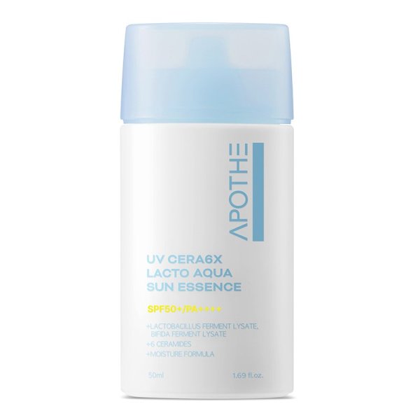 APOTHE UV Cera 6X Lacto Aqua Sun Essence 50ml Солнцезащитное средство