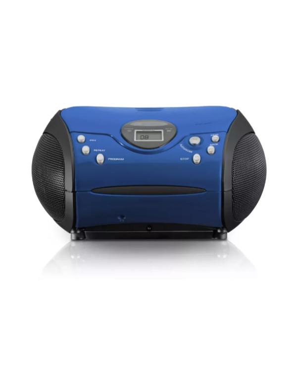 Lenco SCD-24 Цифровая FM Акустическая система Синяя