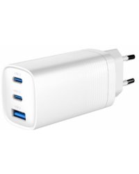 Gembird 3-портовое GaN USB PD 65W Зарядное устройство