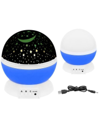 RoGer Night Light Rotating 360 Star Projector ночной свет LED Лампа