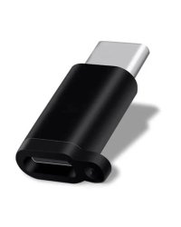 Mocco Универсальный Адаптер Micro USB к USB Type-C Подключение Black (OEM)