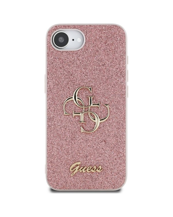 Дополнительное изображение книги «Guess PU Fixed Glitter 4G Metal Logo Case Чехол для Apple iPhone 16e»