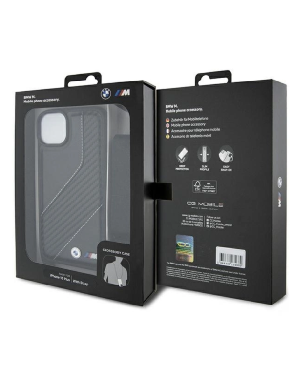 BMW BMHCP15M23PSCCK Чехол для Apple iPhone 15 Plus / 14 Plus