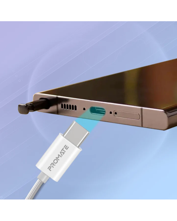 Promate MonoPod Dynamic Mono In-Ear Проводные наушники USB-C / 1.2m