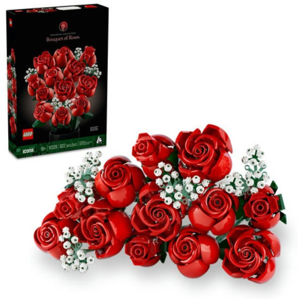 LEGO 10328 Bouquet of Roses Flowers Конструктор LEGO 10328 Bouquet of Roses Flowers Конструктор