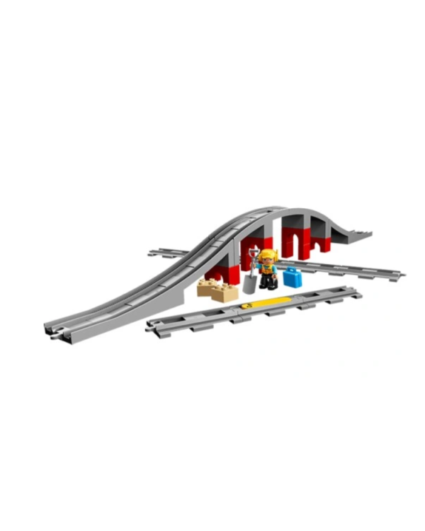 Дополнительное изображение книги «LEGO Duplo 10872 Train Tracks and Viaduct Конструктор»