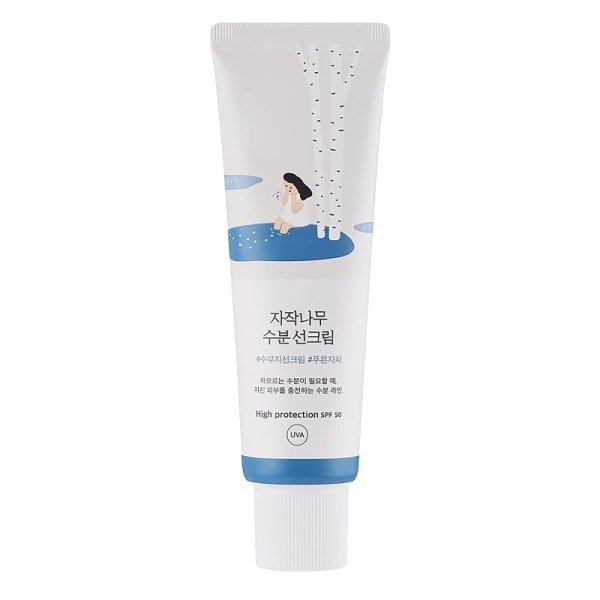 ROUND LAB Birch Juice Moisturizing Sunscreen SPF 50+ PA++++ 50ml Солнцезащитное средство