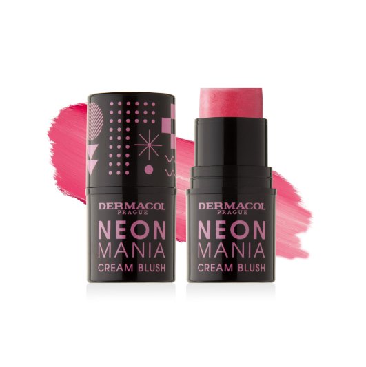 Dermacol Neon Mania Кремовые Румяна 1 Pink