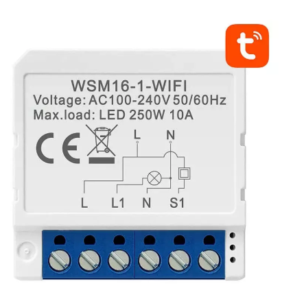 Avatto ZigBee ZWSM16-W1 Умный Выключатель