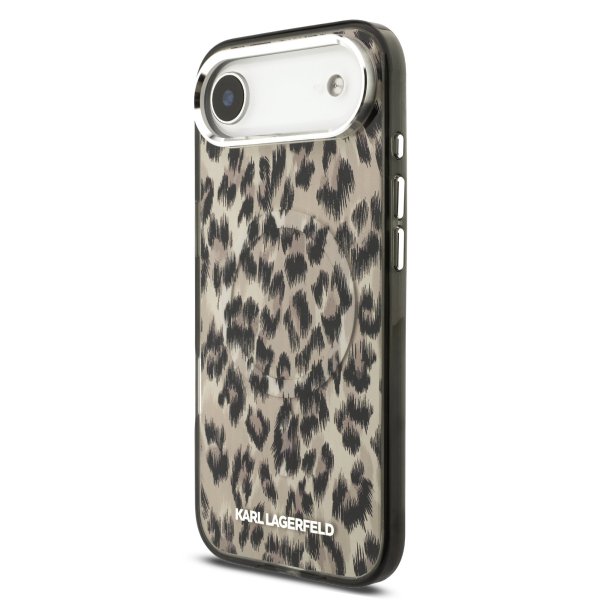 Karl Lagerfeld IML Leopard MagSafe Case Защитный чехол для iPhone Air / коричневый
