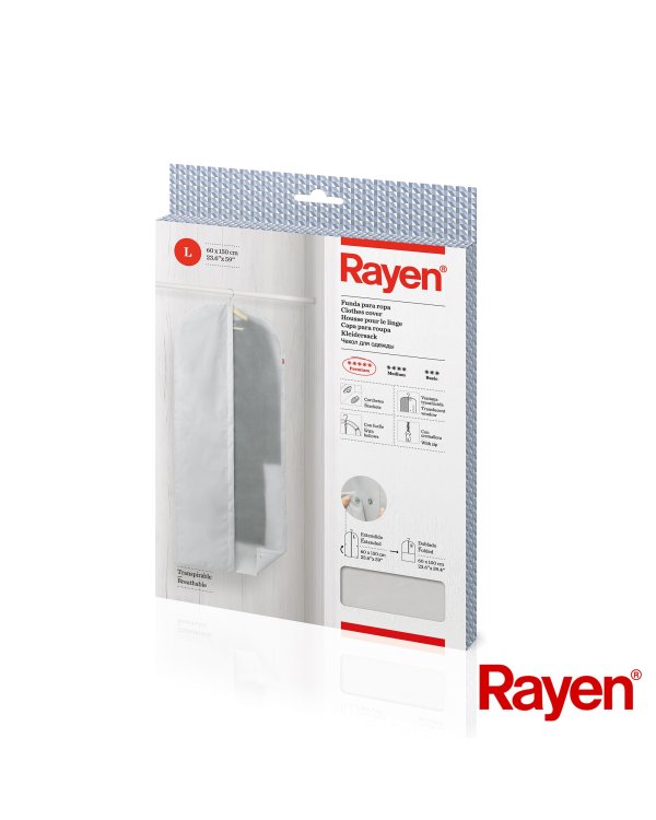 RAYEN Premium Сумка для одежды Cерый / 60x150см