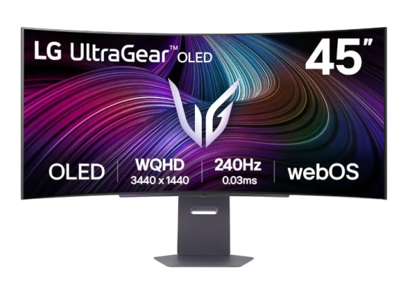 LG 45GX90SA-B Wide Quad HD OLED Curved Монитор 45"