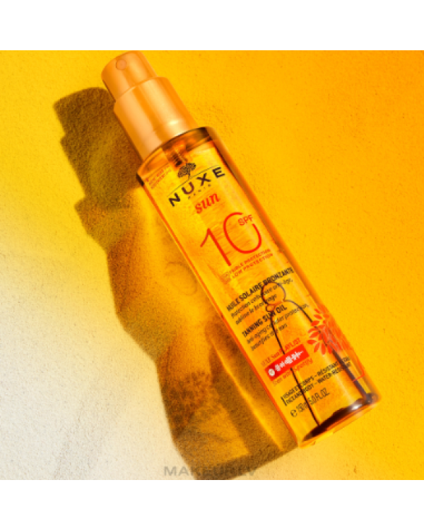 Nuxe Sun Tanning Oil Mасло для загара SPF10 150ml