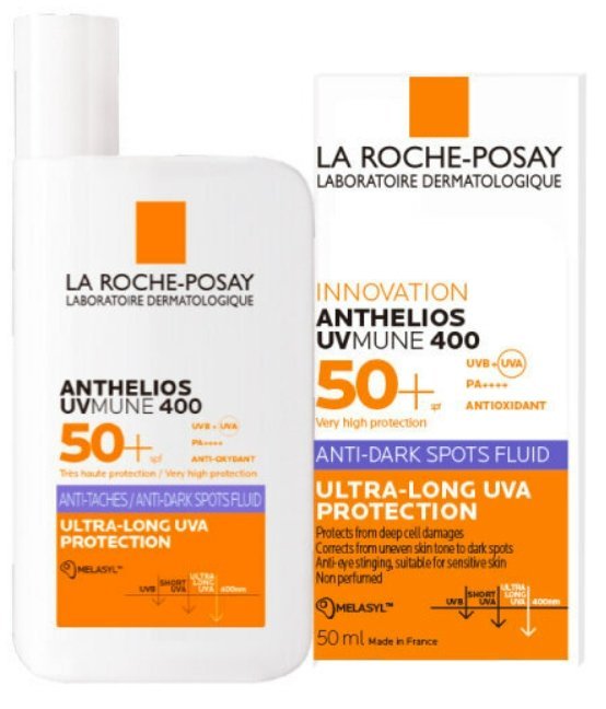 La Roche-Posay Anthelios UVmune 400 Жидкость Против Пятен SPF 50+ 50 ml