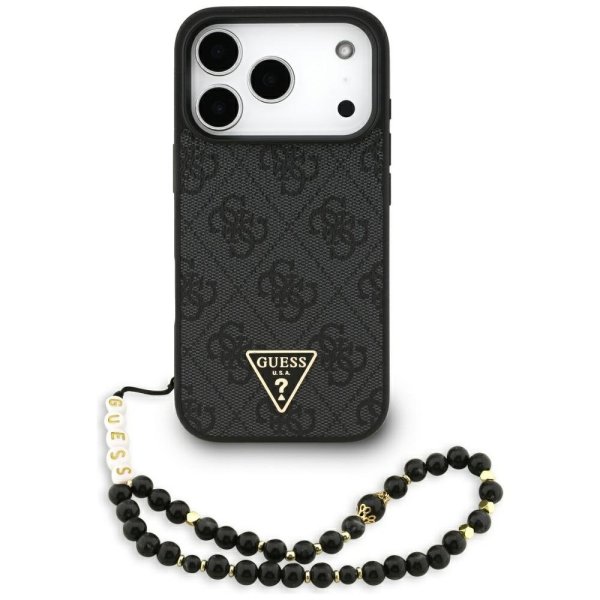 Guess 4G Strap Triangle Logo MagSafe Case Чехол для Apple iPhone 17 Pro