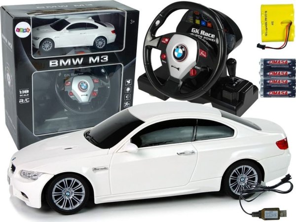 Обложка книги «BMW M3 RC Машинка c рулём дистанционного управления 1:18»