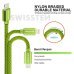 Swissten Textile Fast Charge 3A Lightning Кабель Для Зарядки и Переноса Данных 1.2m