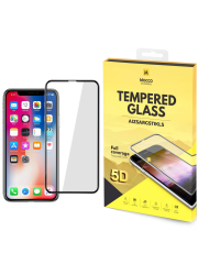 Mocco Full Glue 5D Signature Edition Tempered Glass Защитное стекло для Apple iPhone XR Черное
