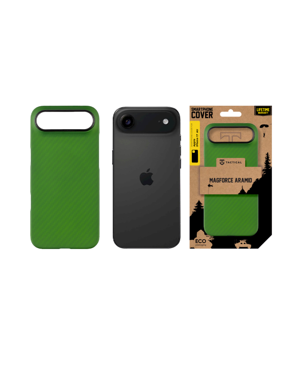 Tactical MagForce Aramid Cover Защитный чехол для Apple iPhone Air / зелёный