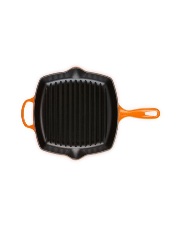 Le Creuset Чугунная сковорода-гриль квадратная 26x26 см