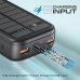 Дополнительное изображение книги «PROMATE SolarTank-20PDCi EcoLight™ Solar Переносная зарядная батарея 20000 mAh / QC3.0 / PD20W / Lightning / microUSB»