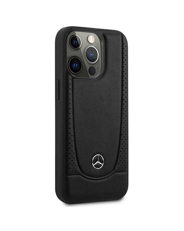 Mercedes Leather Urban Back Case Защитный Чехол для Apple iPhone 15 Pro Max